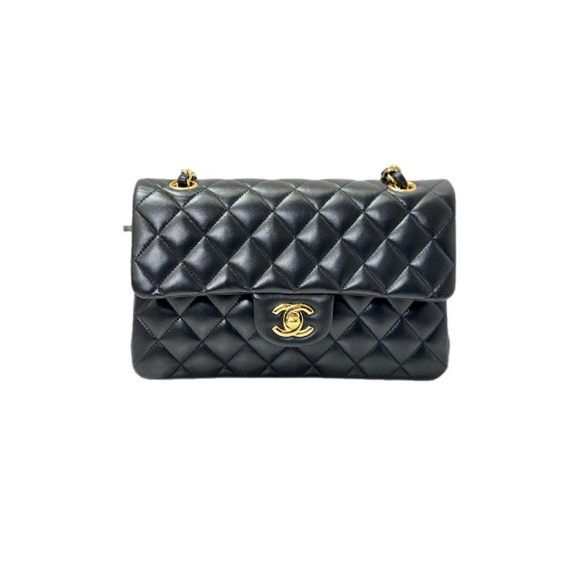 Chanel Classic Flap Small Black/Gold Bag