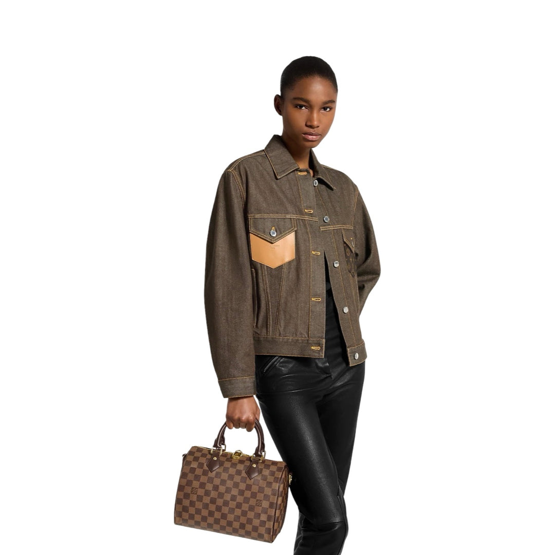 Louis Vuitton Speedy 25cm Bag with Strap No Key