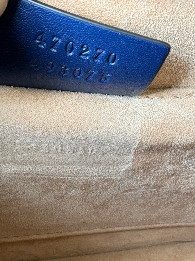 Gucci Sylvie Blue Small Bag