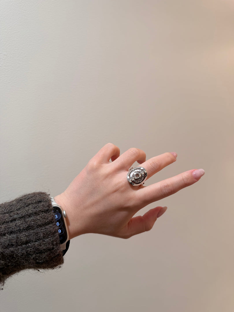 Bvlgari Astrale Cerchi 18K White Gold Ring #16