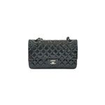Chanel Med Grey Patent Classic Flap Bag - Jiaxyk