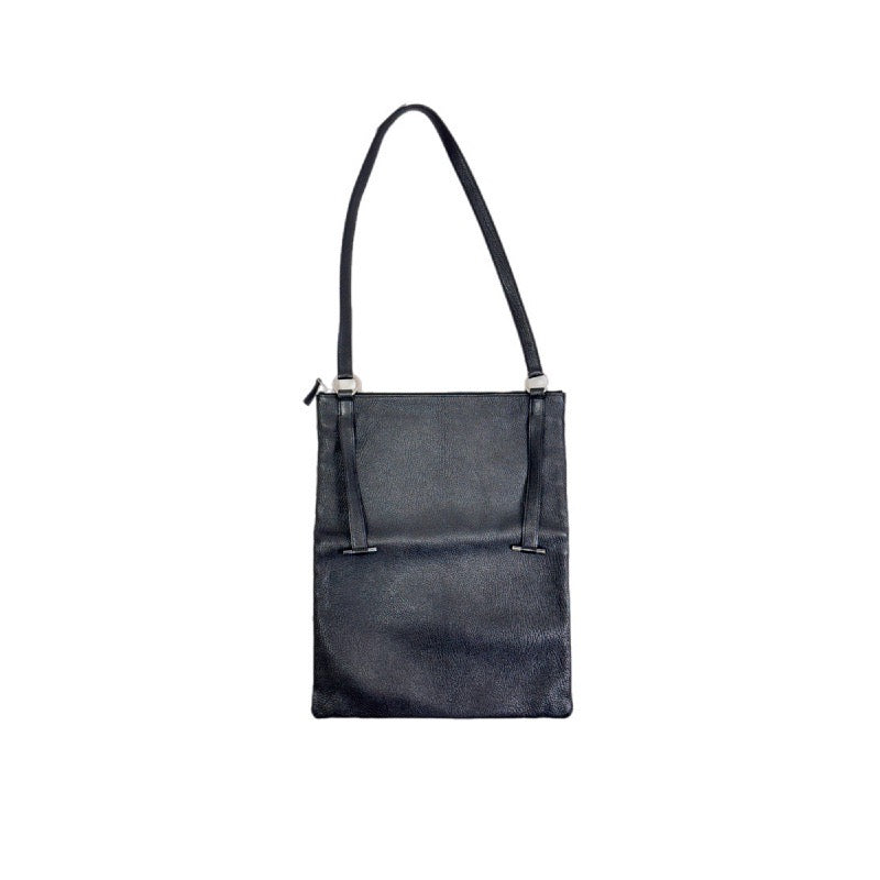 Hermes Black Slide Bag Black Goat Leather