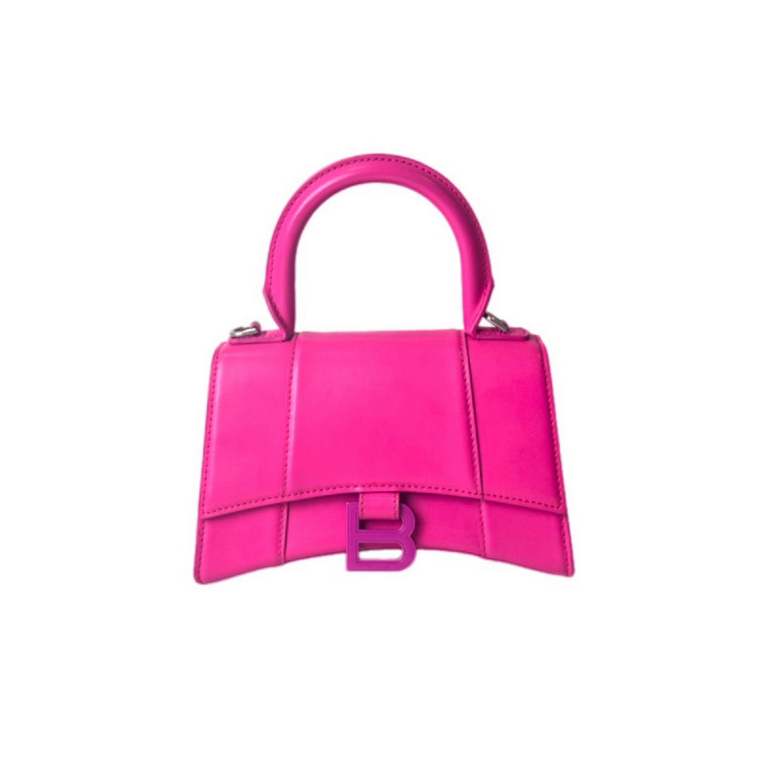 Balenciaga Hourglass Mini Pink Bag