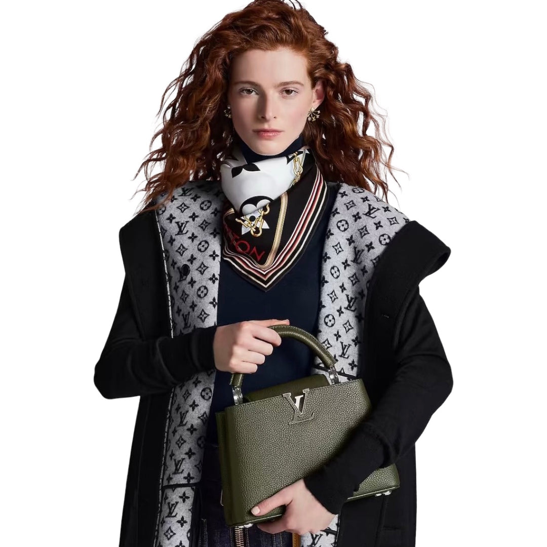 Louis Vuitton Capucines Dark Green BB 27cm