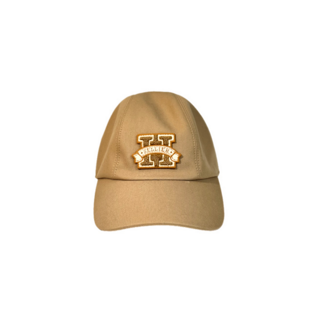Hermes Brown Cotton Hat #58