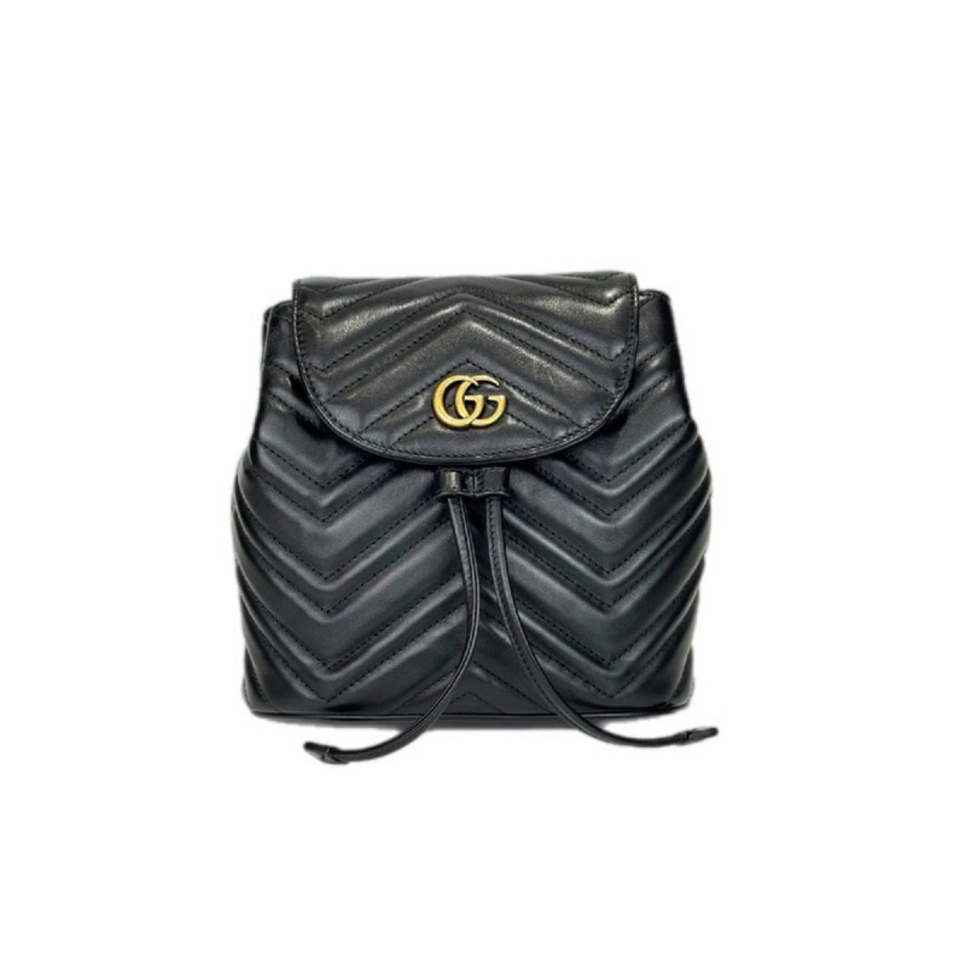 Gucci Marmont Black Backpack Bag