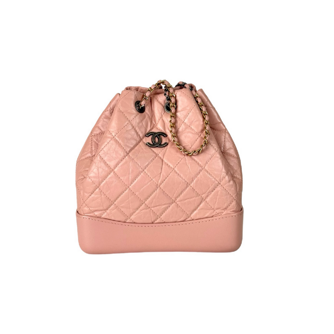Chanel Pink Gabrielle Backpack Bag