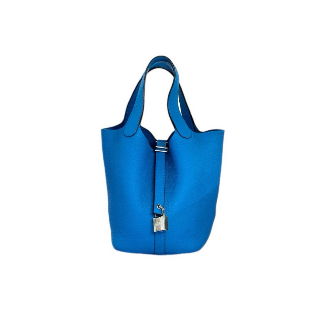 Hermes Picotin Blue 18cm Bag