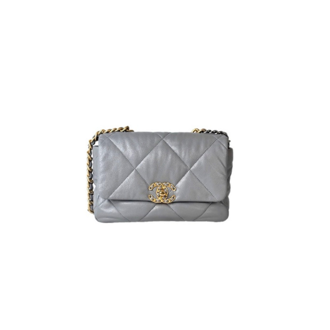 Chanel 19 Small Bag Grey