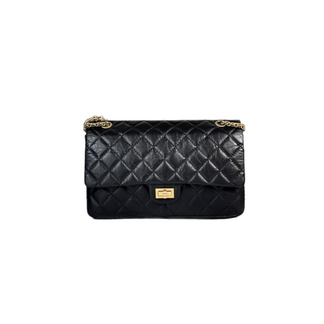 Chanel Reissue 2.55 Medium Black Bag