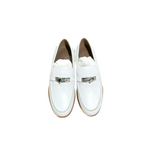 Herms White Destin Loafers #35 - Jiaxyk