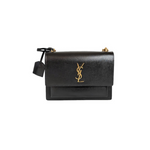 YSL Sunset Medium Bag Black - Jiaxyk