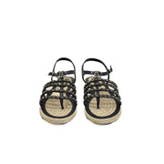Chanel Black Chain Sandals - Jiaxyk