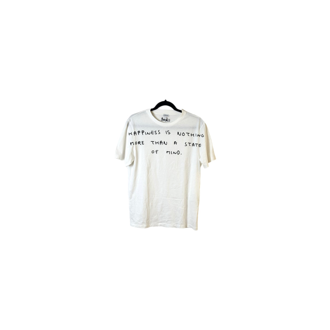 Loewe World Print White T-Shirt #S