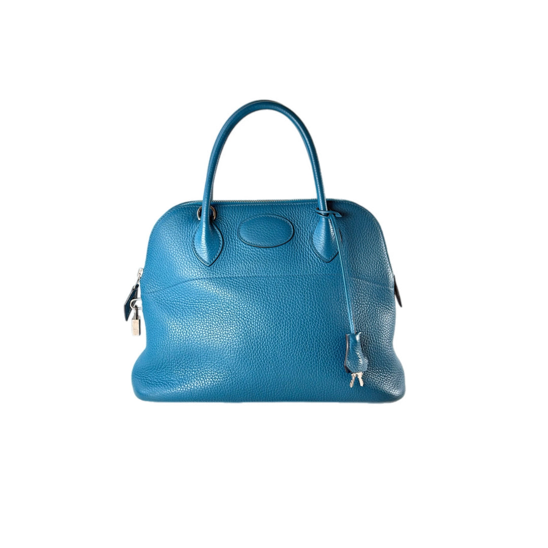 Hermes Bolide 31cm Blue Bag