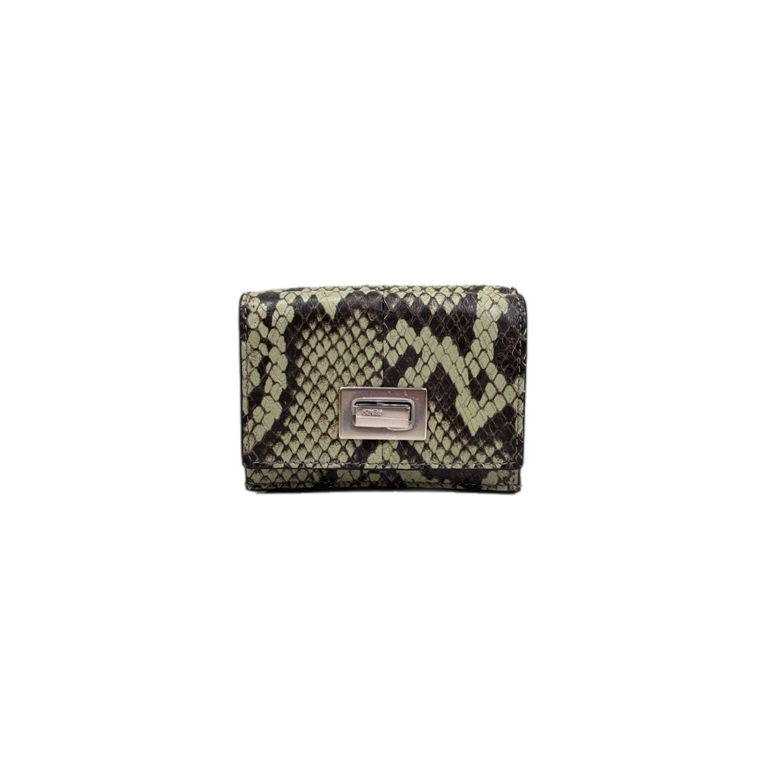 Fendi Python Compact Wallet