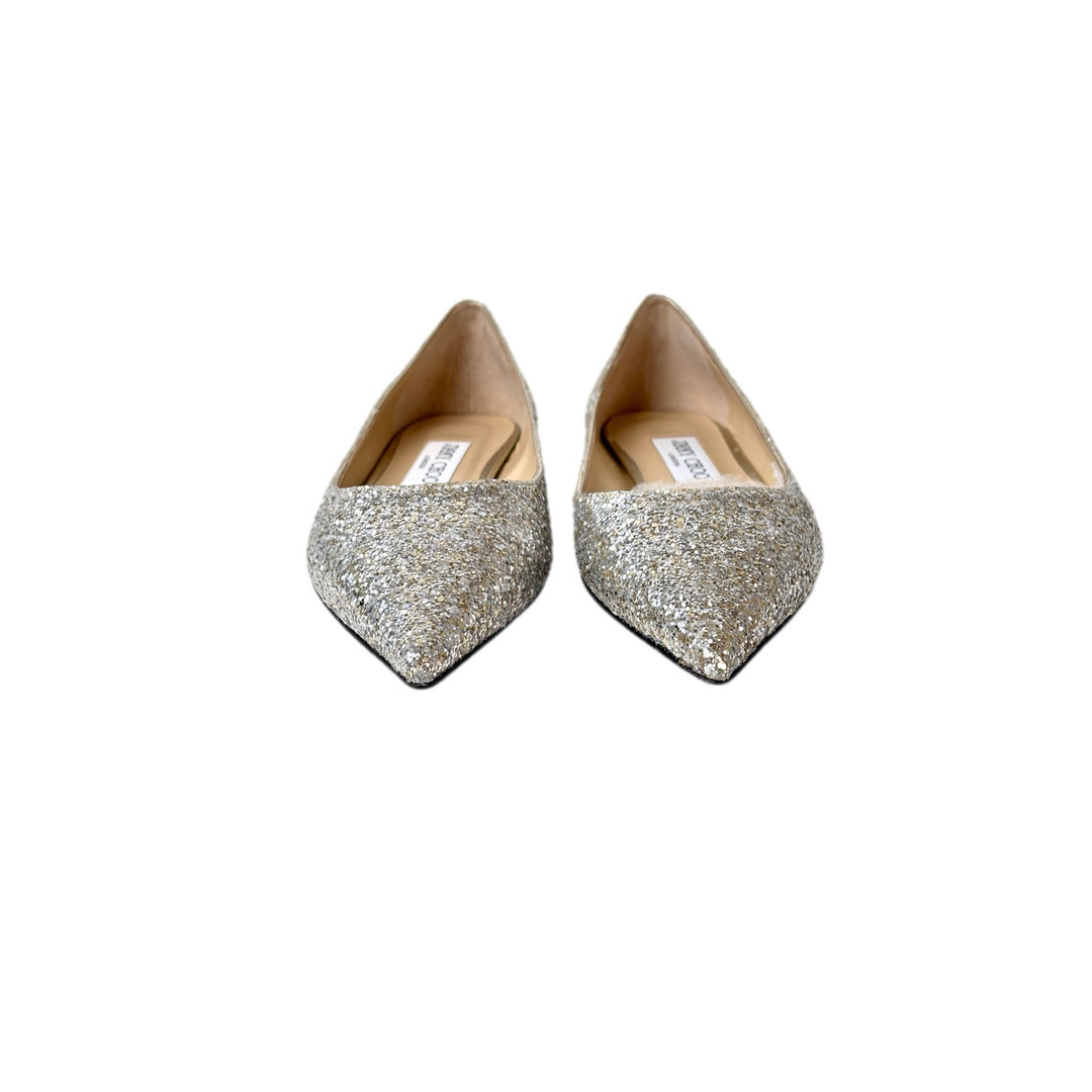 Jimmy Choo Leather Ballet Flats 36.5