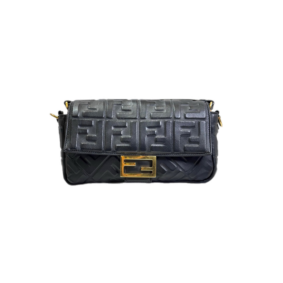 Fendi Baguette Black Bag