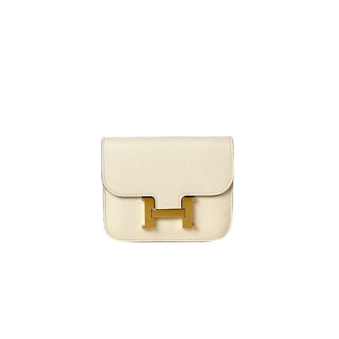 Hermes Constance Slim Nata/Gold