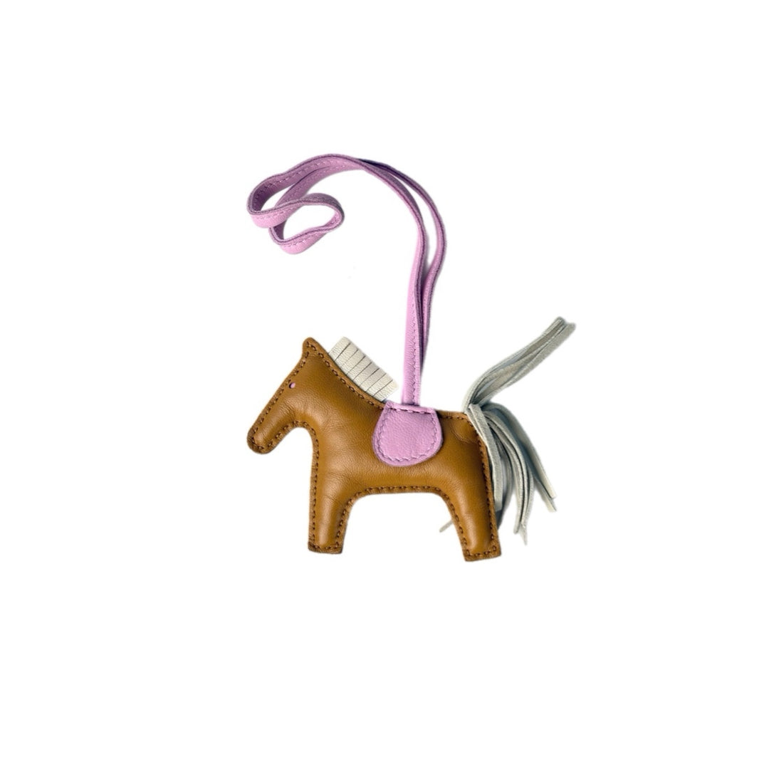 Hermes Rodeo Charm Pm Sesame/Craie Agneau