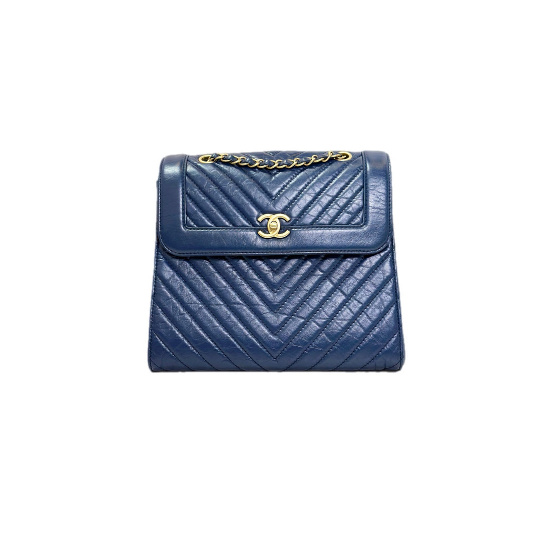 Chanel Backpack Bag Blue
