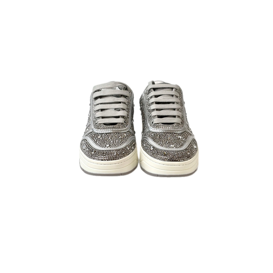 Jimmy Choo Hawaii Crystal Embellished 35
