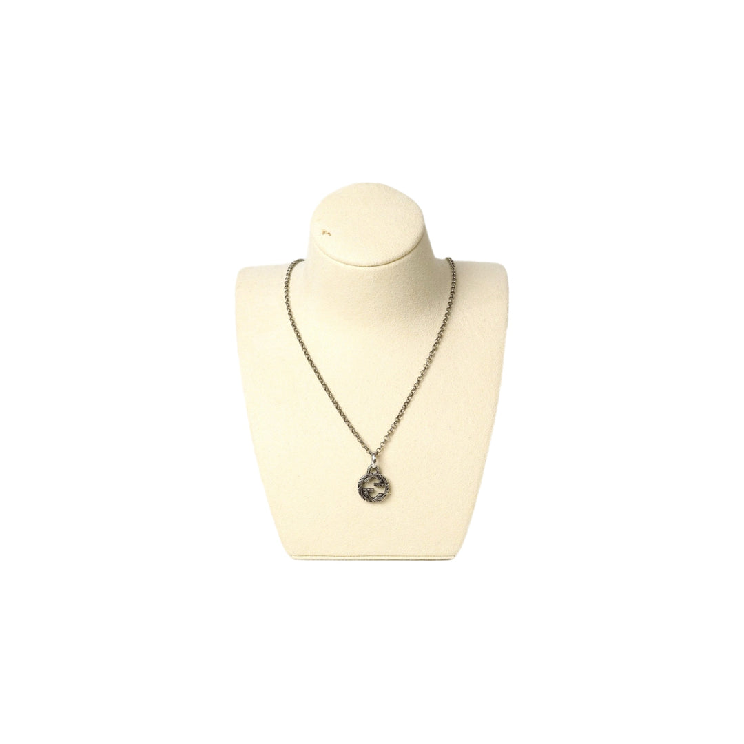 Gucci GG Sterling Silver Necklace