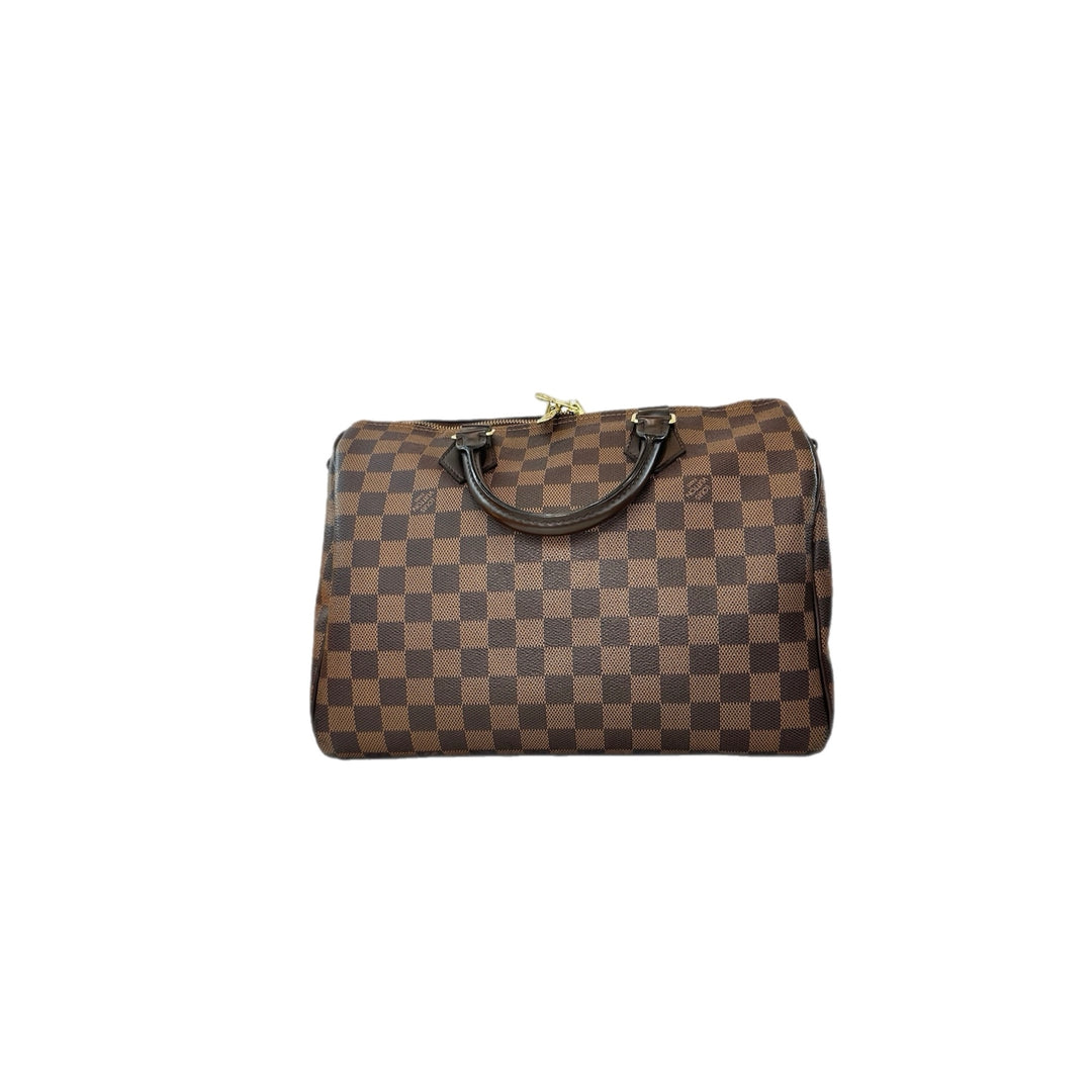 Louis Vuitton Speedy 30 Strap Damien Ebene