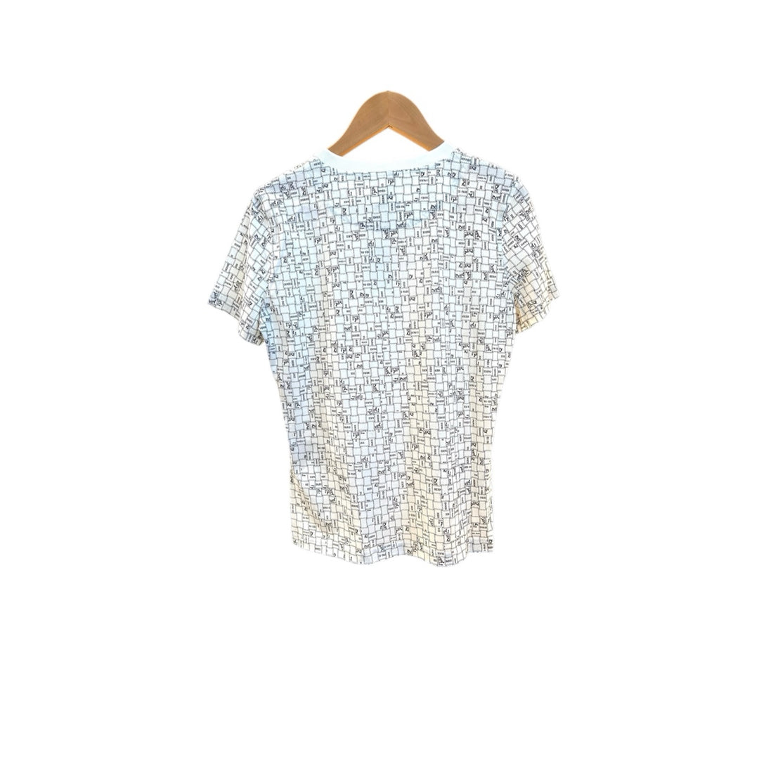 Hermes White Cotton Top #36