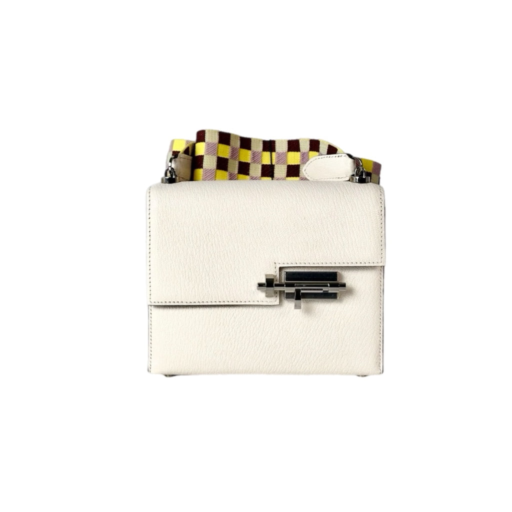 Hermes Mini Verrou 17cm Nata Bag
