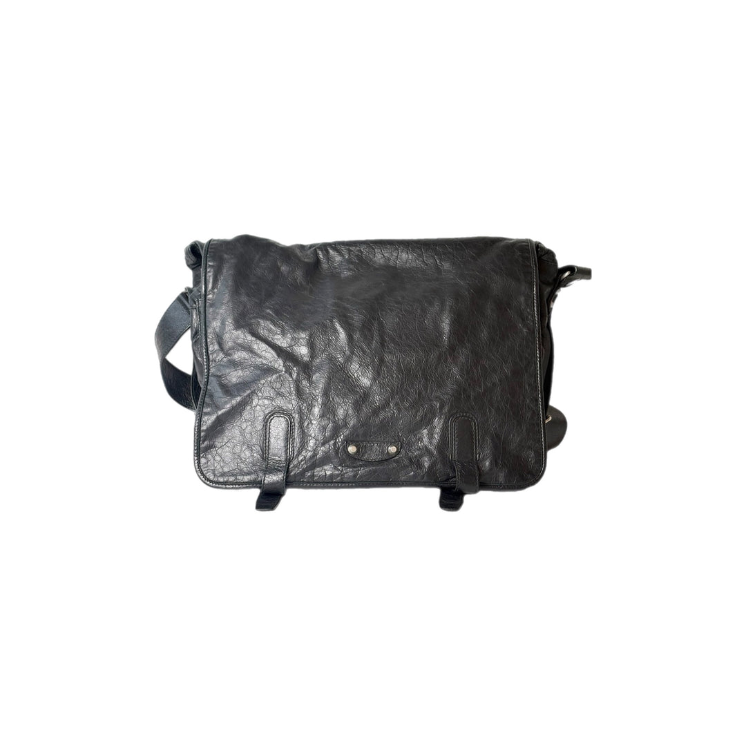 Balenciaga Black Large Messenger Bag