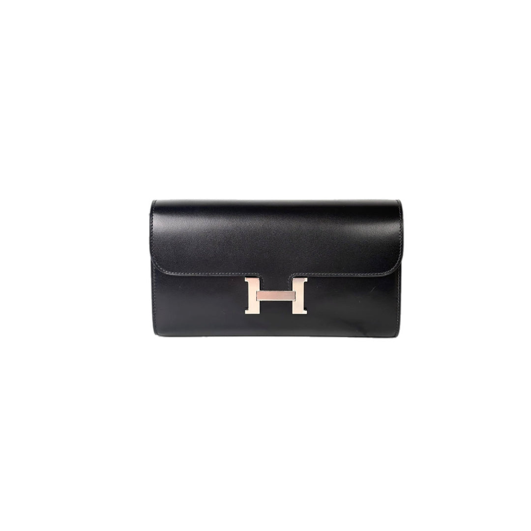 Hermes Constance Black To Go Bag Box Leather