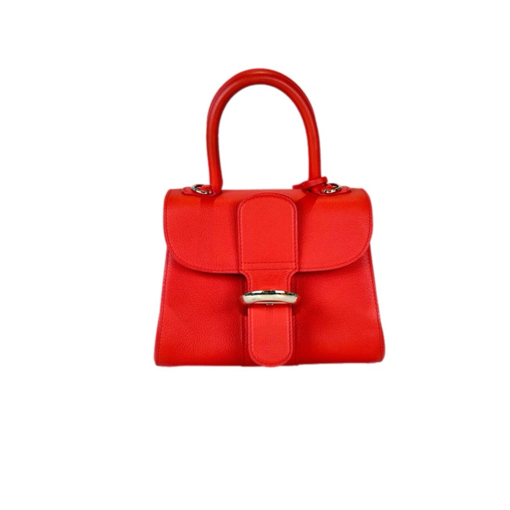 Delvaux Brillant Mini Red Bag