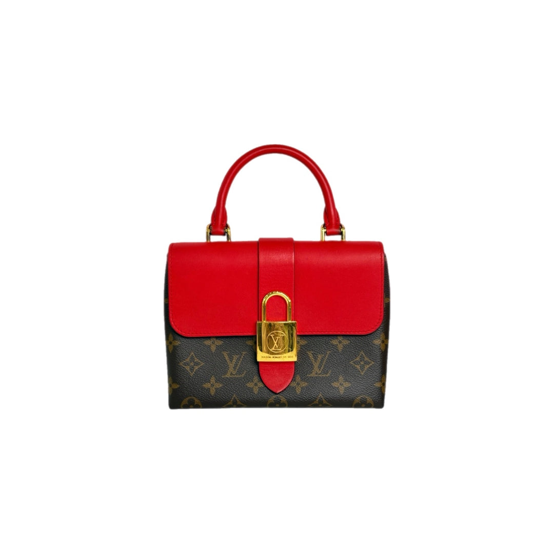 Louis Vuitton Lock Red Bag