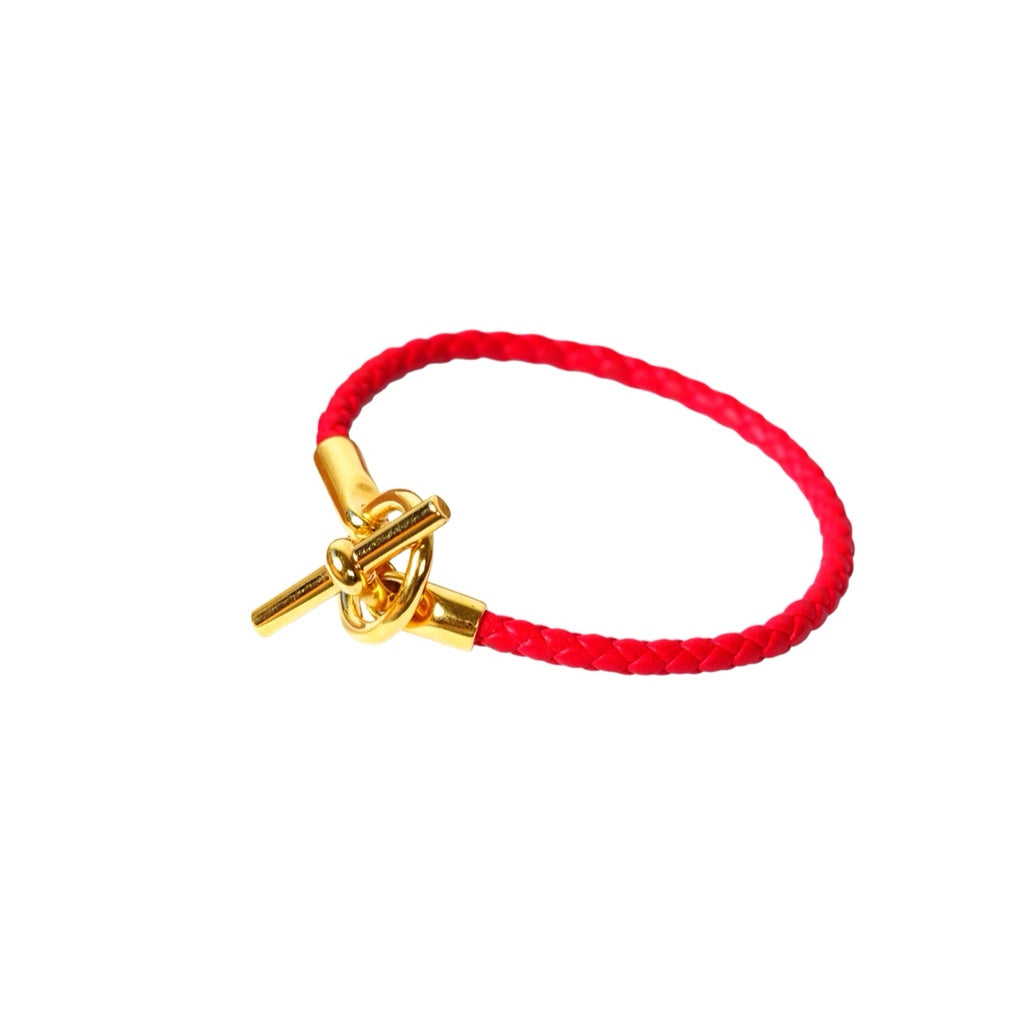 Hermes Glendon Red  Bracelet