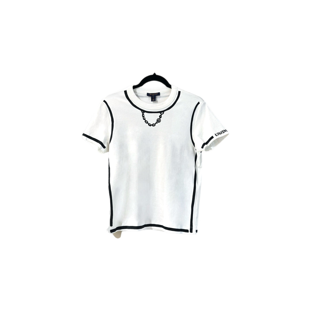 Louis Vuitton Outline Print T-Shirt T1