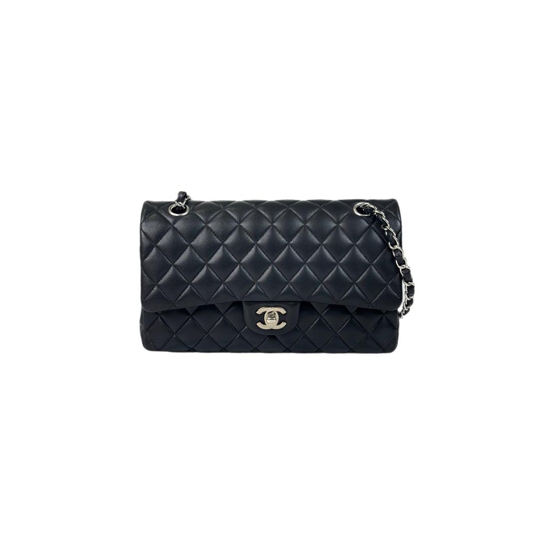 Chanel Classic Flap Medium Black Lambskin