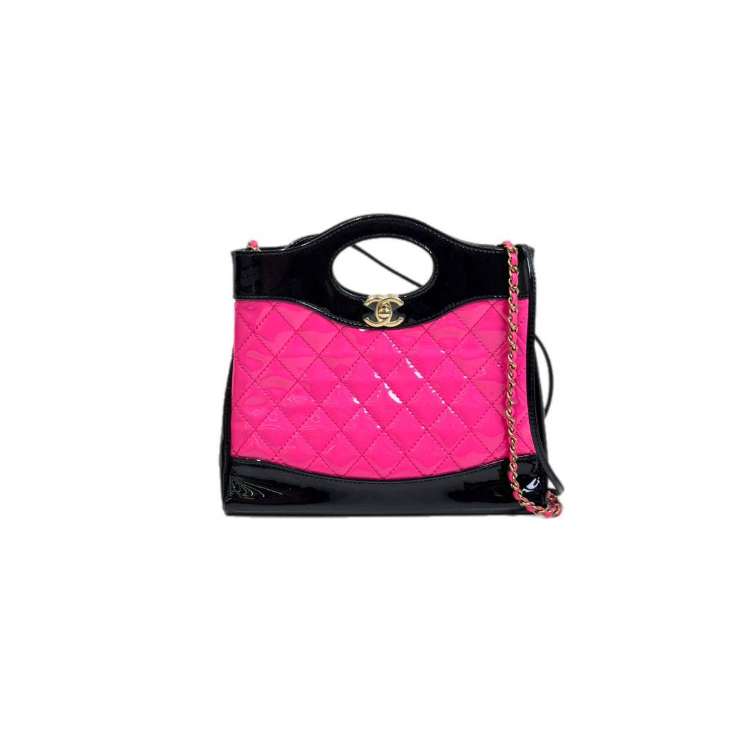 Chanel 31 Pink/Black Mini
