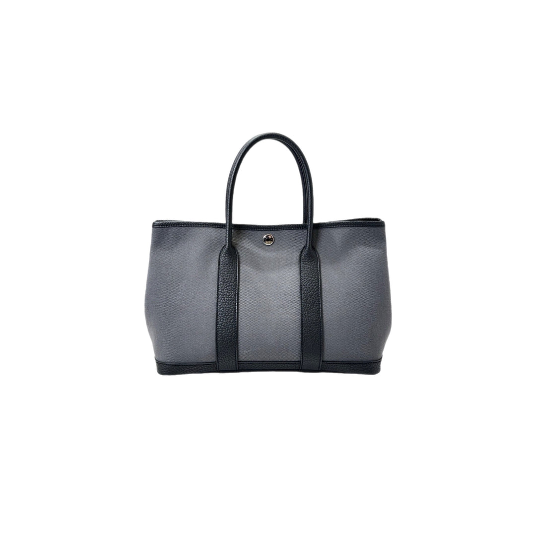 Hermes Garden Party Gris Misty/Noir 30cm