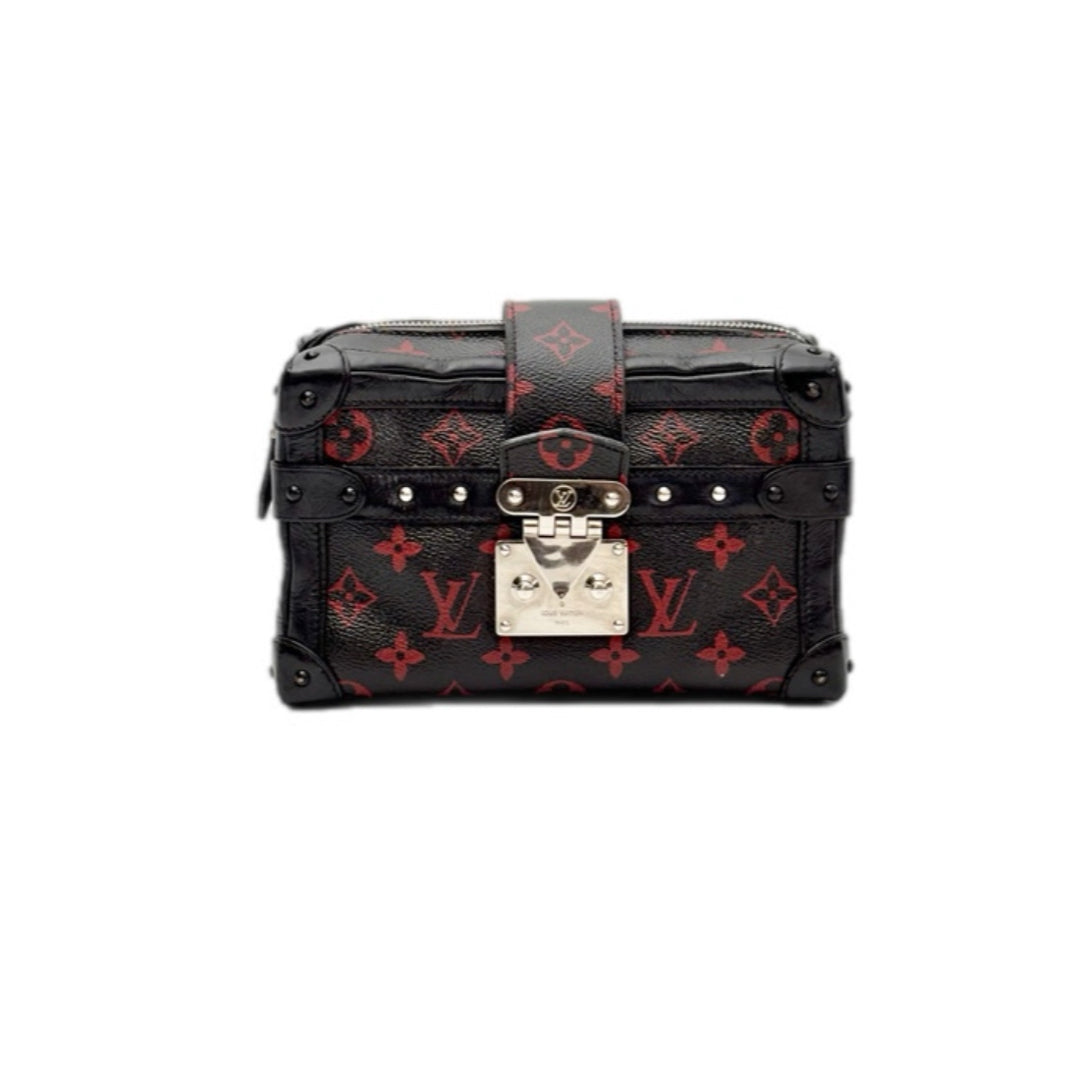 Louis Vuitton Black Soft Trunk Bag
