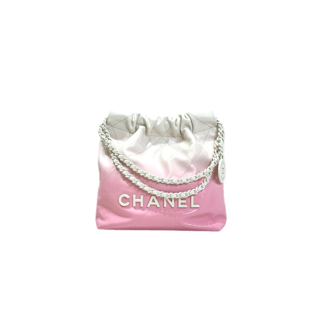 Chanel 22 Mini Pink/White Bag