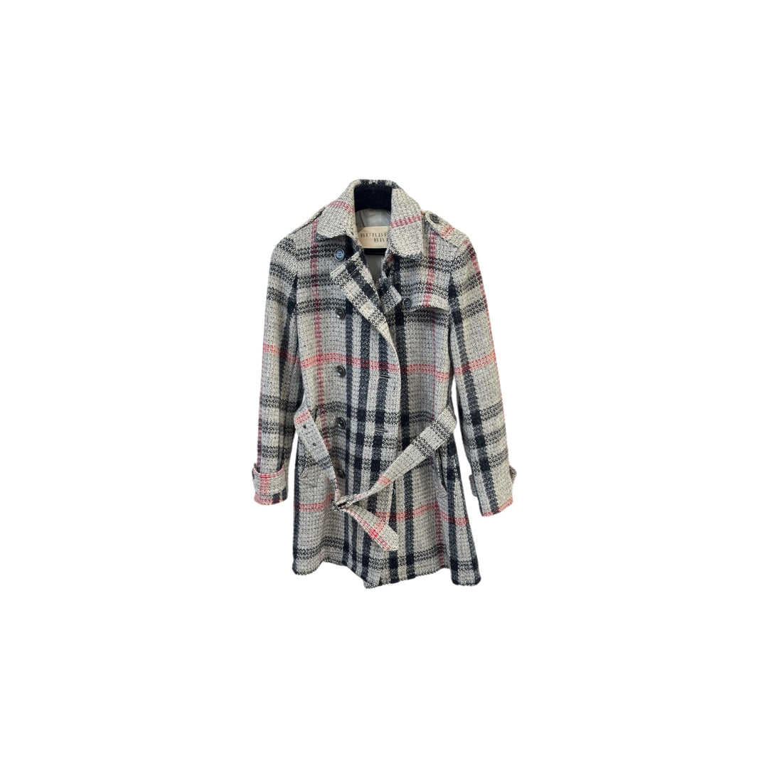 Burberry Wool Trench Coat #UK8