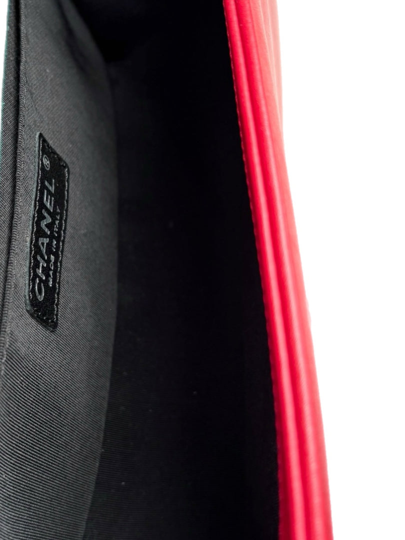 Chanel Leboy  Medium Red Bag