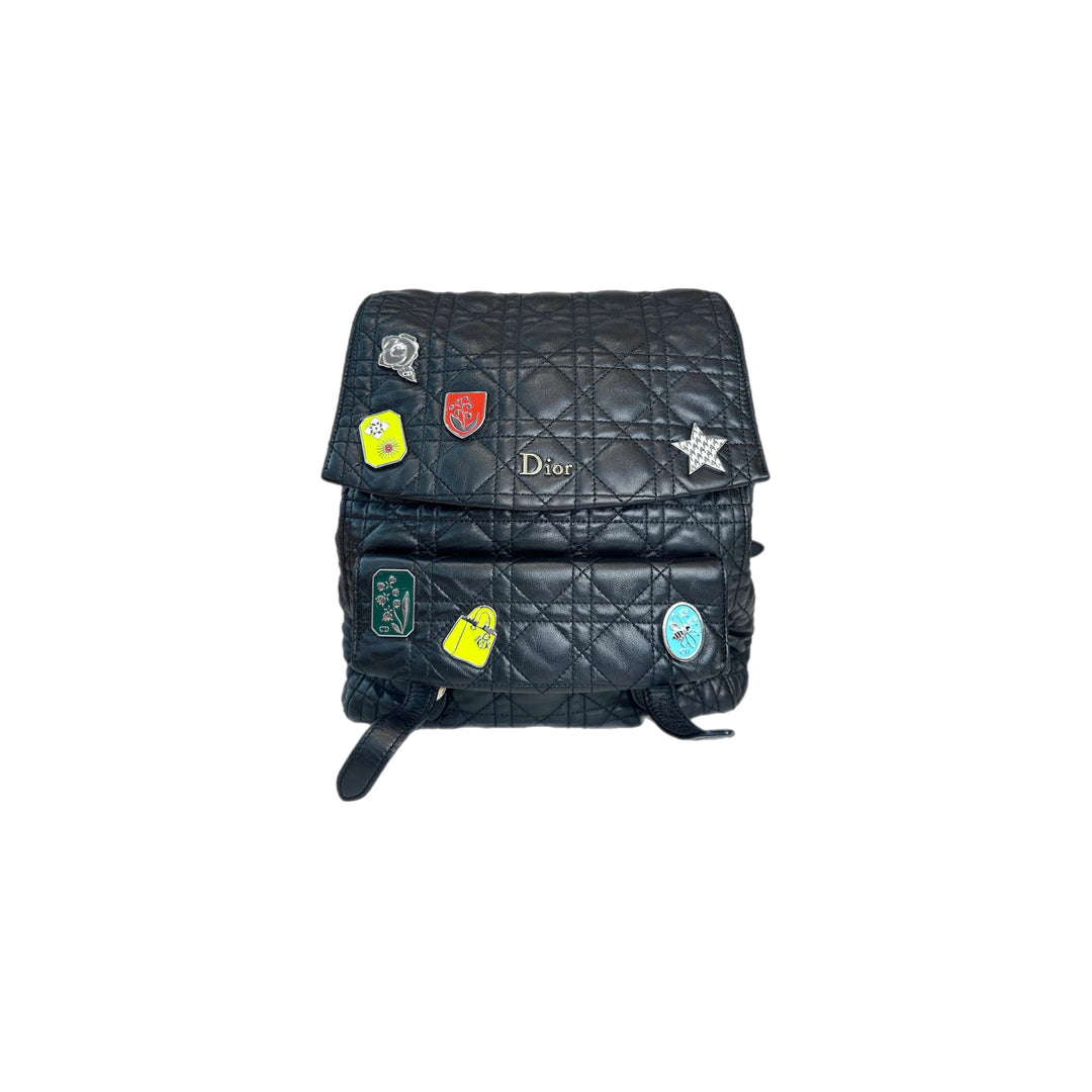 Dior Lambskin Black Backpack