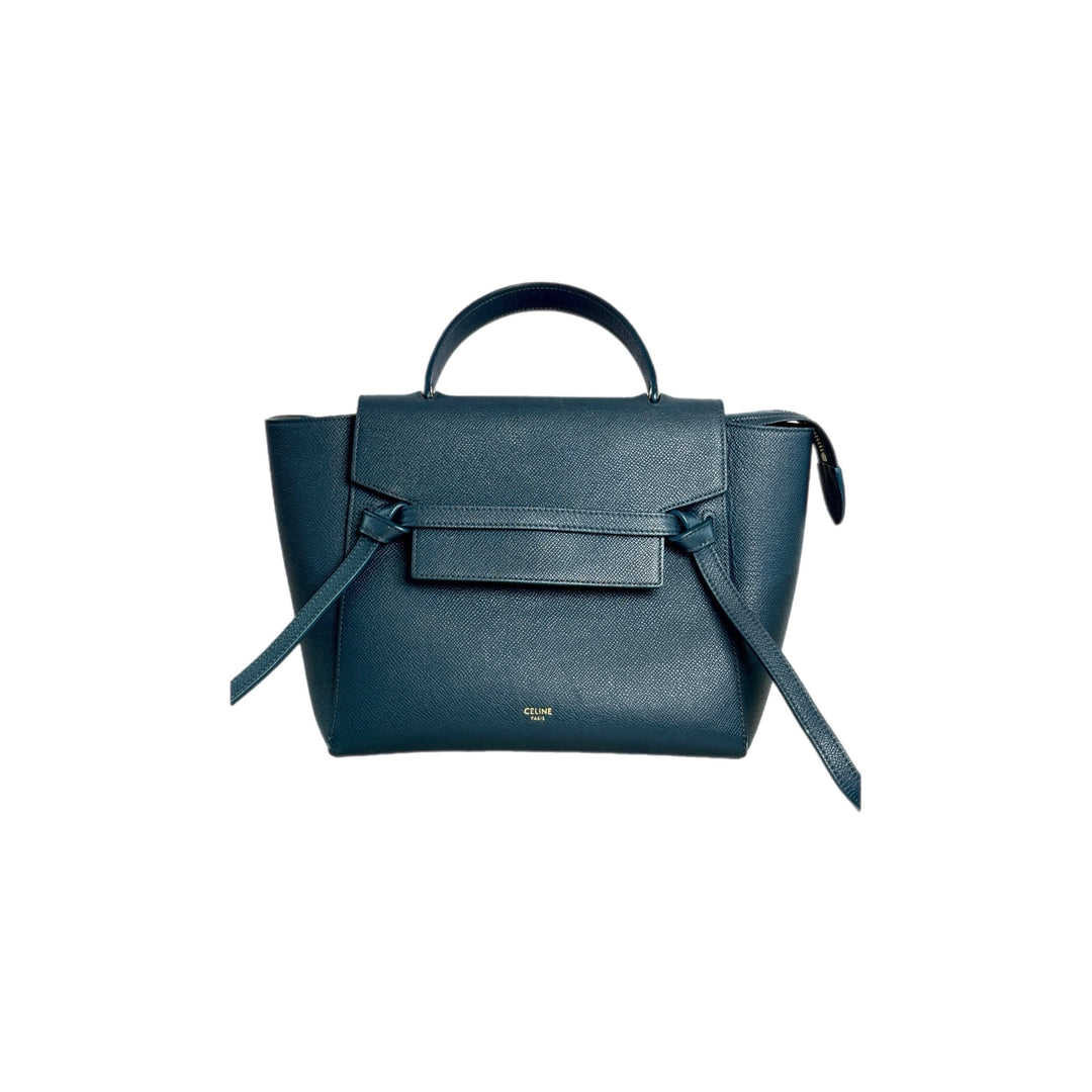 Celine Small Blue Belt Bag