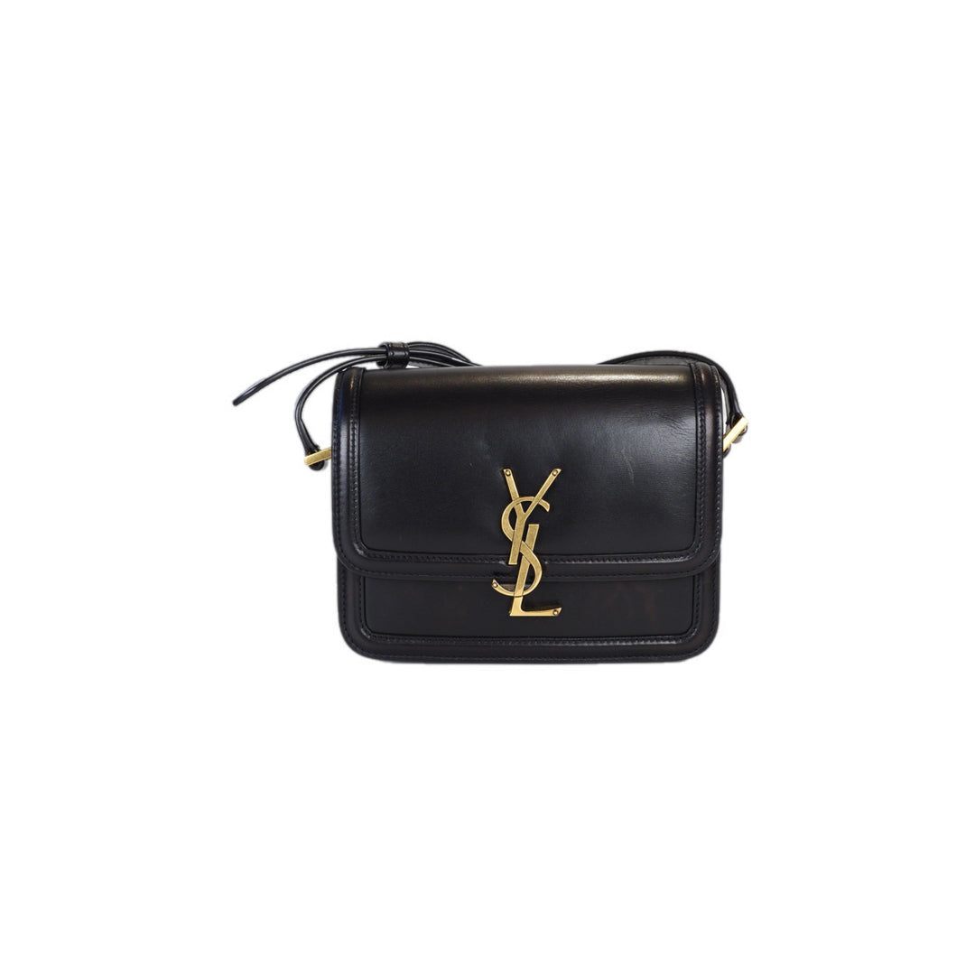 YSL Black Small Solferino Crossbody Bag
