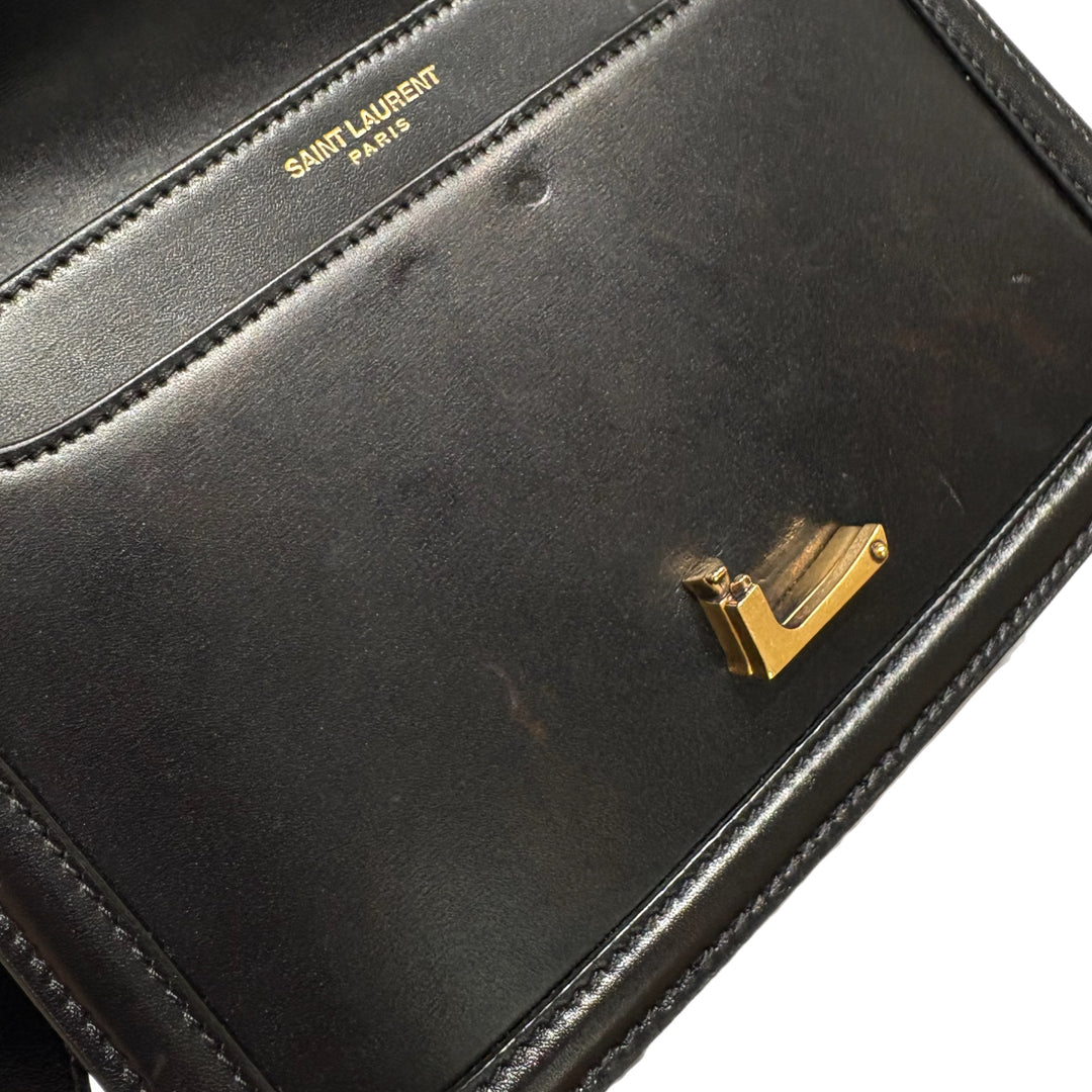 YSL Black Small Solferino Crossbody Bag