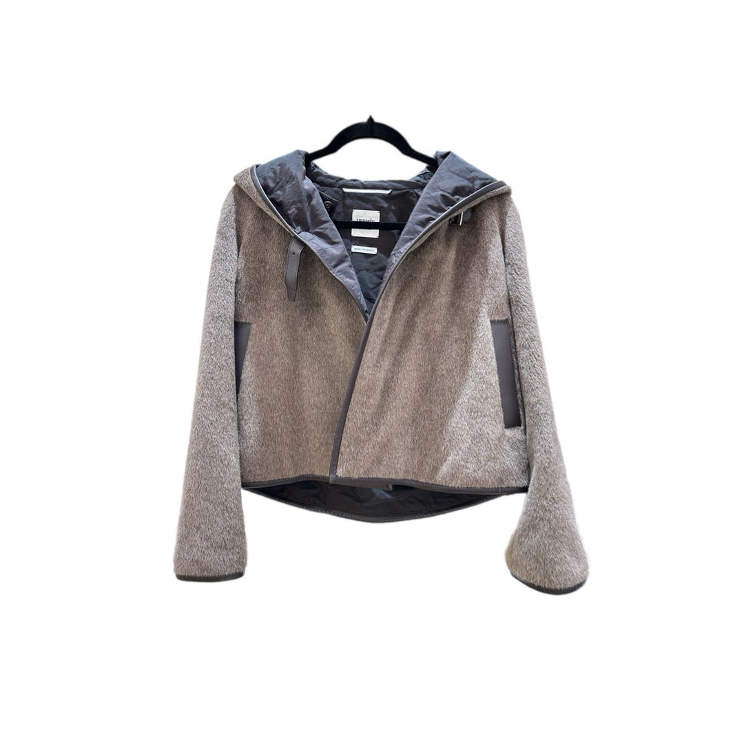 Hermes Gris Aubere  Alpaga Wool Jacket #34