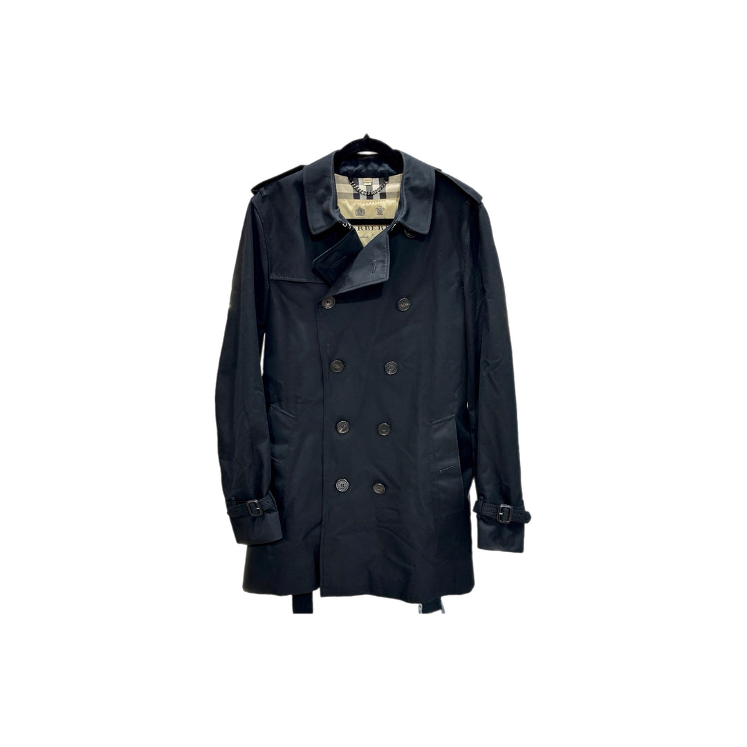 Burberry Black Long Trench Coat