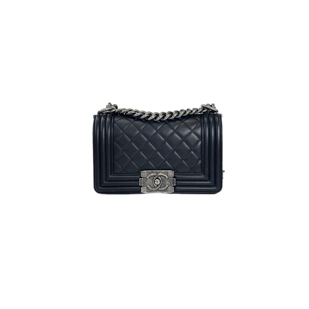Chanel Leboy Black Small